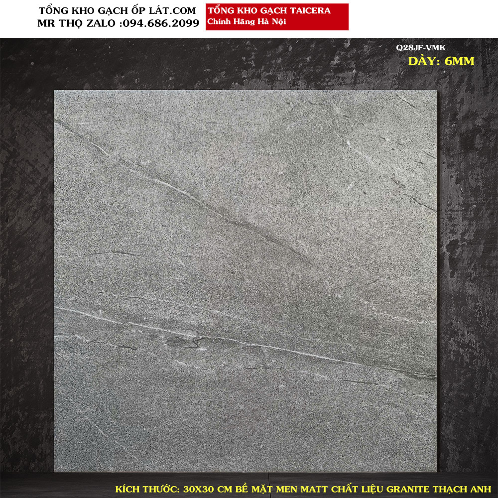 Gạch lát nền chống trơn 30x30 Taicera Q28JF Loại 1